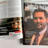 Advertisement in Justice Trends magazine 11/2023